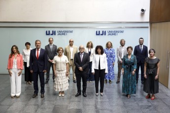 Las imágenes de la toma de posesión de Jesús Lancis como nuevo rector de la UJI