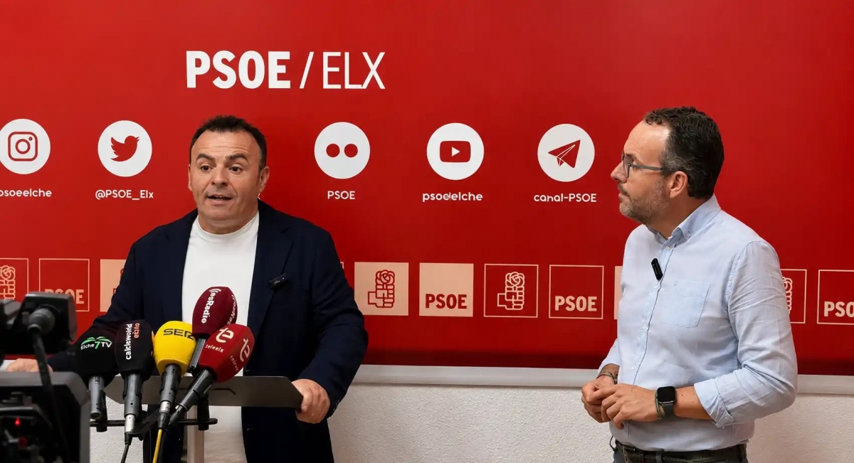 El PSPV reclama 34 millones en inversiones para Elche y revela la resolución de un contrato del Tram