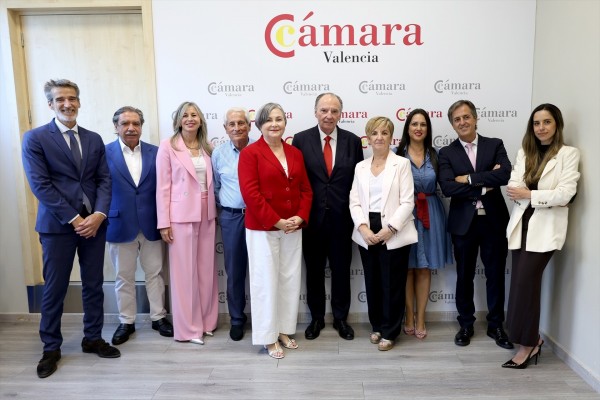 José Vicente Morata inicia un nuevo mandato al frente de Cámara Valencia tras la constitución del nuevo Pleno