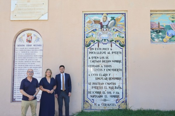 Cartagena reivindica su vínculo con Cervantes para entrar en la red internacional de ciudades cervantinas