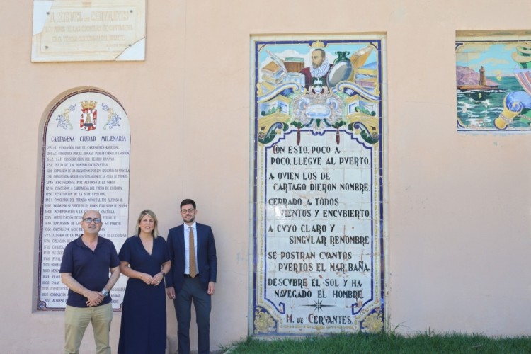 Cartagena reivindica su vínculo con Cervantes para entrar en la red internacional de ciudades cervantinas