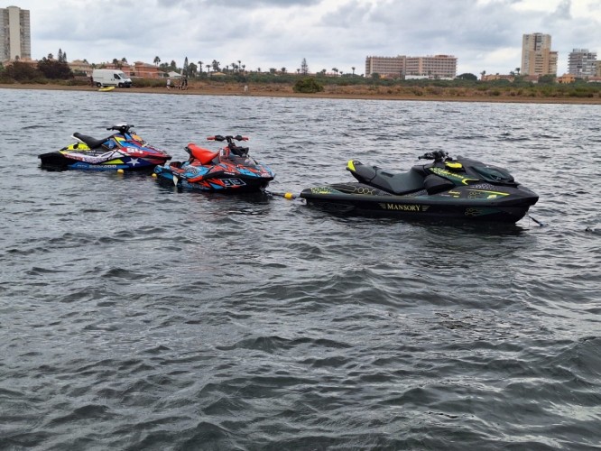 Clamor para que se prohíban las motos de agua en el Mar Menor: 22.000 firmas se suman a una iniciativa popular para proteger la laguna