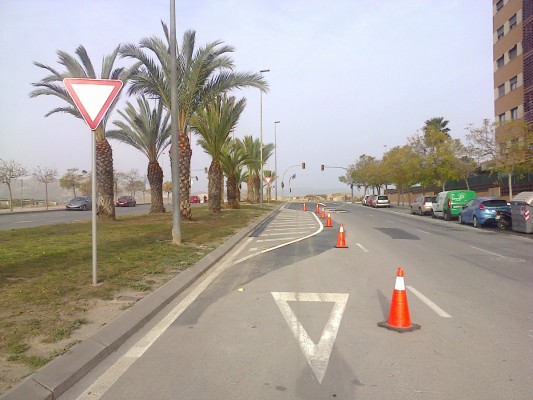 Vecinos de La Torreta y Juan Pablo II apremian a agilizar y consensuar la Vía Parque de Alicante