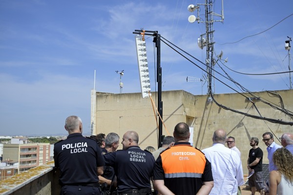 Paiporta, municipio referente en las pruebas de sistemas de megafonía para emergencias