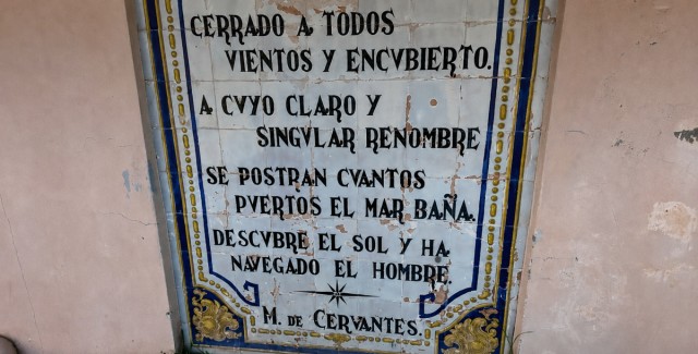 La Asociación Cartaginense y Despierta CT afean al Ayuntamiento de Cartagena que reivindique a Cervantes sin corregir una cita alterada