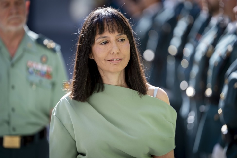 La directora general de la Guardia Civil, Mercedes González, durante un acto oficial. - Foto: A. PÉREZ MECA / EP