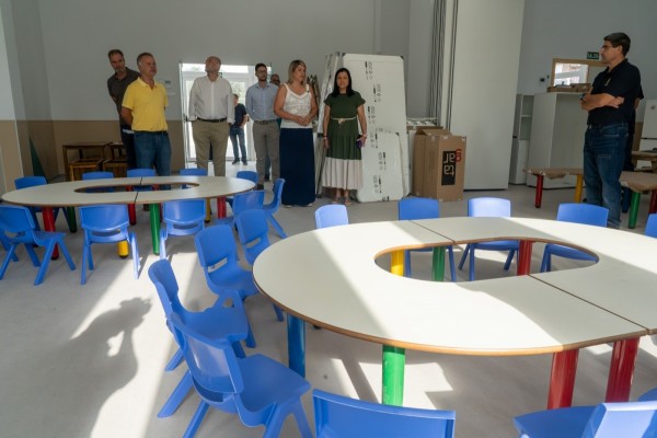 Cartagena supera las 1.000 plazas gratuitas de 0 a 3 años con la nueva escuela infantil Parque de la Rosa