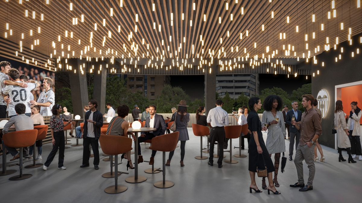 El Valencia CF lanza Silver Club, el nuevo producto Hospitality de asiento individual del Nou Mestalla