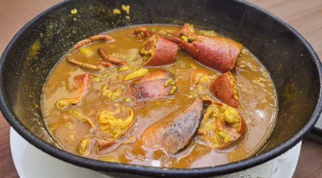Arroz meloso de bogavante en Casa Granero