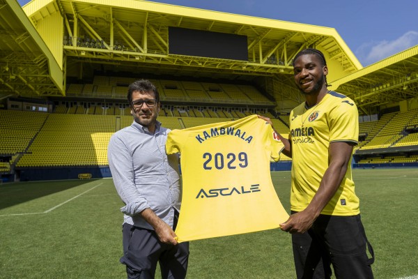 Willy Kambwala ficha por el Villarreal hasta 2029