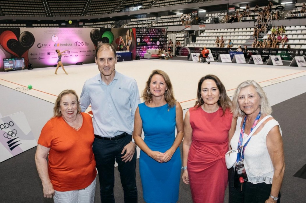 Castelló acoge a cerca de 6.000 personas en tres competiciones nacionales de gimnasia rítmica