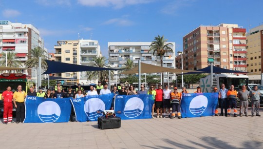 Un equipo de 66 efectivos de Salvamento y Policía velarán por la seguridad de las playas de Sagunto