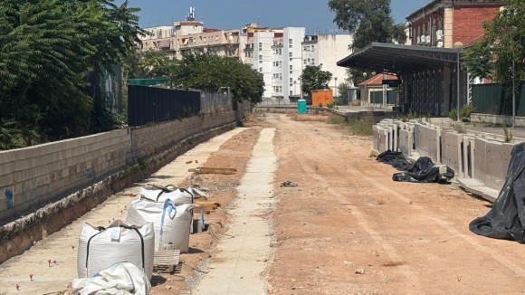 Las obras del tren Alcoy-Xàtiva se alargan nueve meses: se prevé su finalización en septiembre de 2027