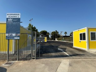 Alhama estrena su renovado Ecoparque tras una inversión de 600.000 euros: moderno, con aula de formación y pronto con una unidad móvil