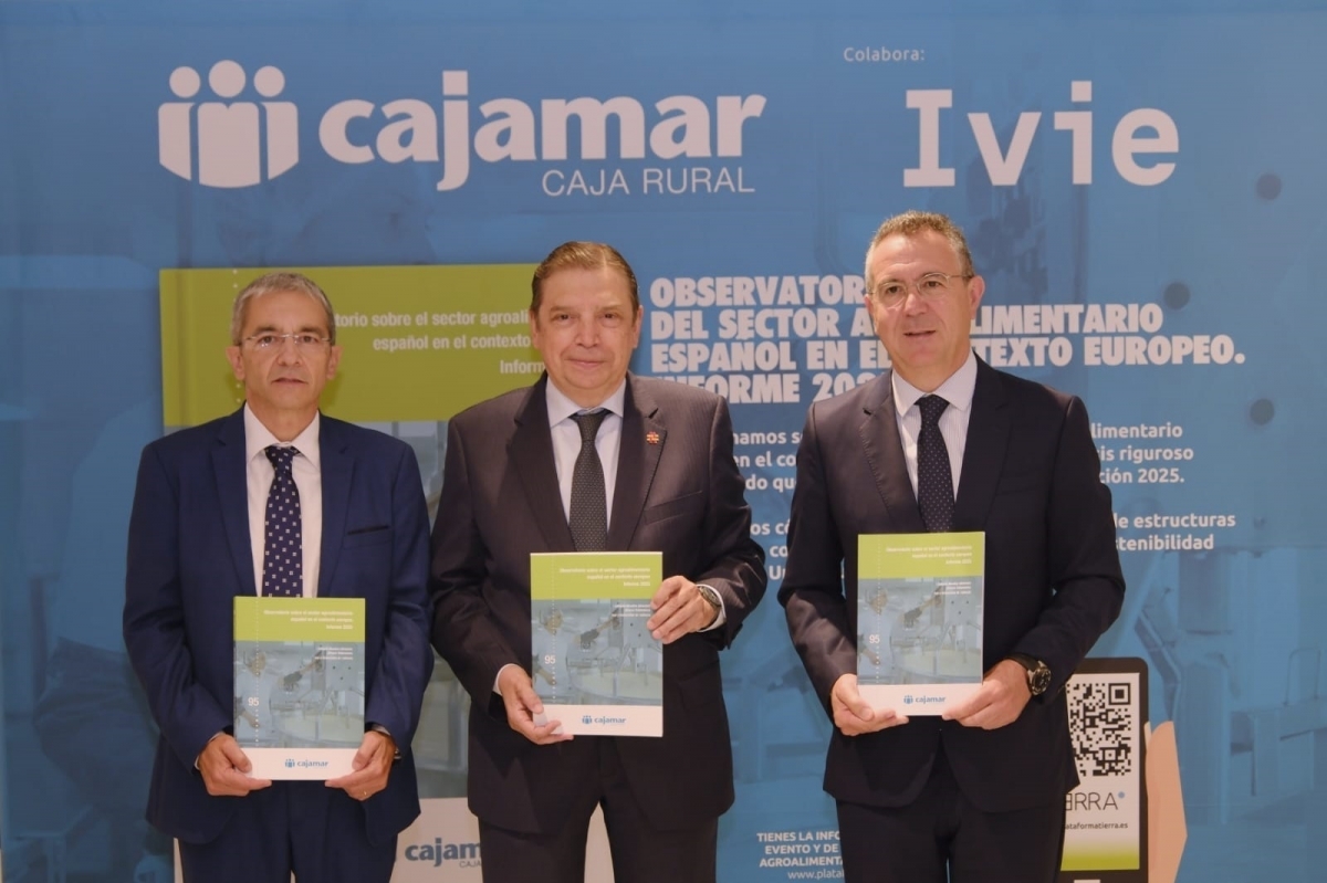 El sector agroalimentario español consolida su relevancia económica con un 9% en el VAB, según Cajamar. - Foto: CAJAMAR El sector agroalimentario español consolida su relevancia económica con un 9% en el VAB, según Cajamar.
