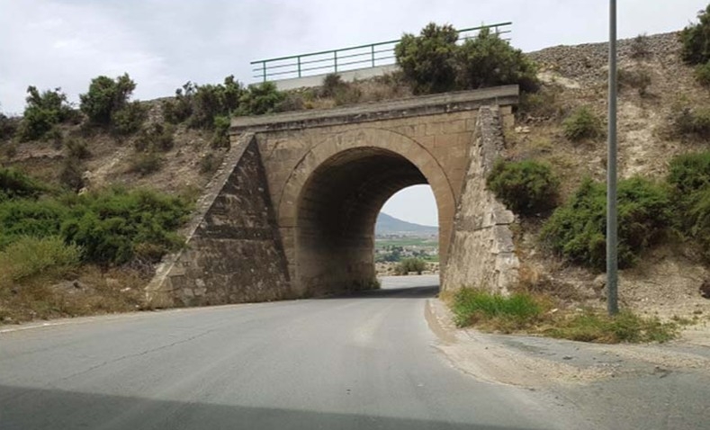 Transportes inicia las expropiaciones para ampliar el paso inferior de la Cañada de la Horta, en Cieza, en la línea ferroviaria Chinchilla-Cartagena