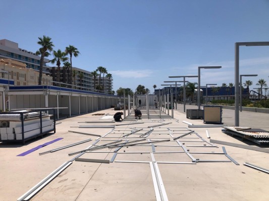 El Puerto adjudica el mercado de verano de Levante a Abia & Allepuz por tres años