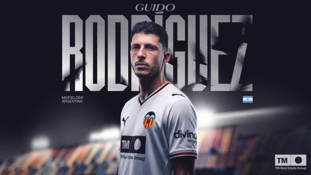 Oficial: Guido Rodríguez continúa en el Valencia CF
