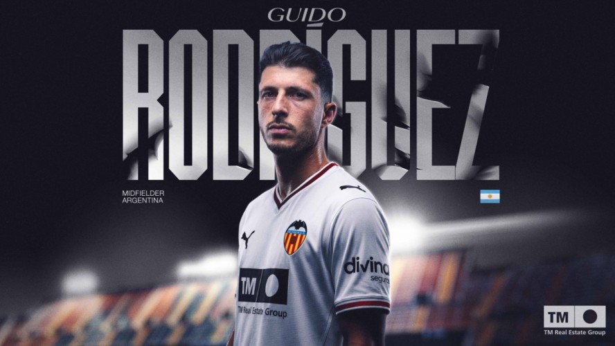 Oficial: Guido Rodríguez continúa en el Valencia CF