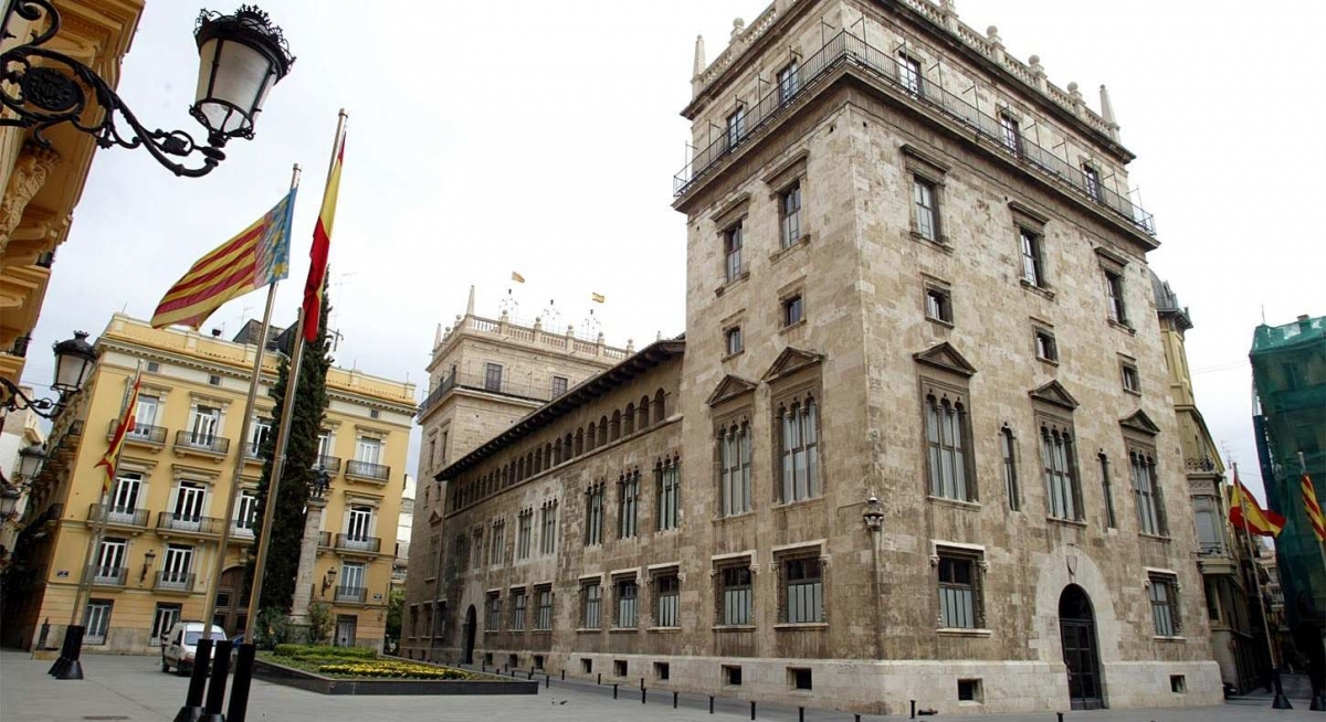 Sede de la Generalitat Valenciana. - Foto: GenVal Sede de la Generalitat Valenciana.