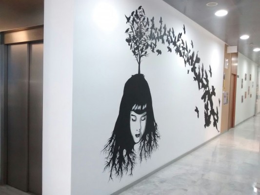 Street Art en la administración: Aldaia incluye un mural de arte urbano en un edificio público