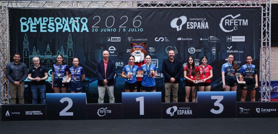 El Alsa Cartagena TM se proclama campeón de España infantil femenino en Zaragoza