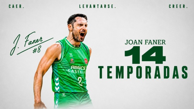 Joan Faner ampliará su leyenda en el Amics Castelló con su 14.ª temporada en el equipo