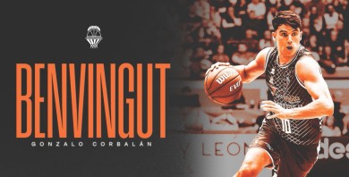 Gonzalo Corbalán, primer refuerzo de Valencia Basket para la 2026-27