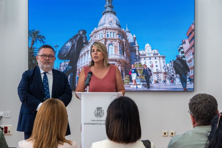 Ayuntamiento de Cartagena y COEC hacen frente común para exigir el tren, El Gorguel, la ZAL y el agua del trasvase