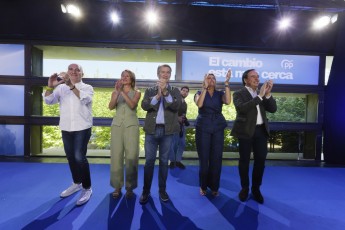 Feijóo asegura su compromiso con la Comunitat si llega a la Moncloa pero evita ratificar a Pérez Llorca como candidato