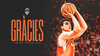 Pradilla se marcha de Valencia Basket tras seis temporadas 