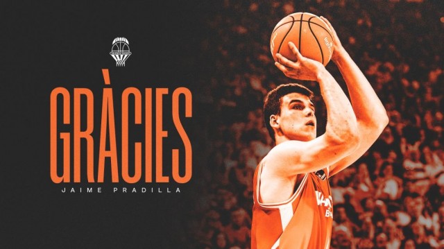 Pradilla se marcha de Valencia Basket tras seis temporadas 