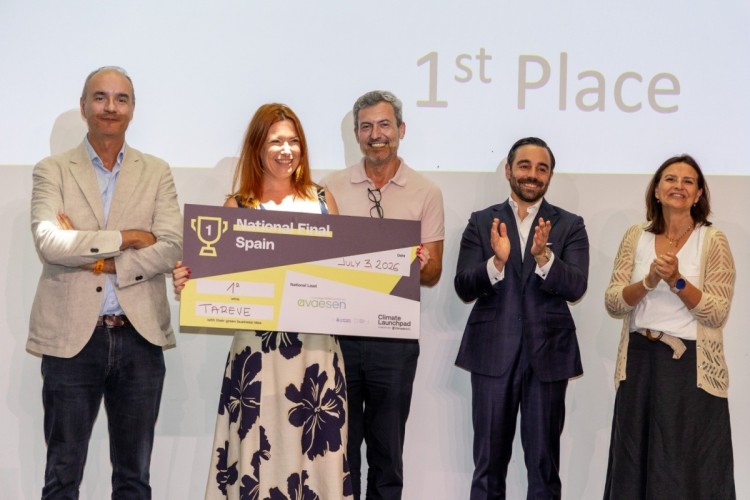 La startup alicantina Tarevé representará a España en la final europea de ClimateLaunchpad 2026