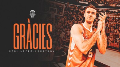 Valencia Basket hace oficial la salida de Xabi López-Arostegui