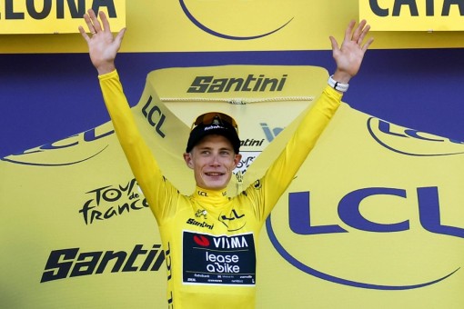 Vingegaard vuelve al maillot amarillo en la montaña mágica de Montjuic