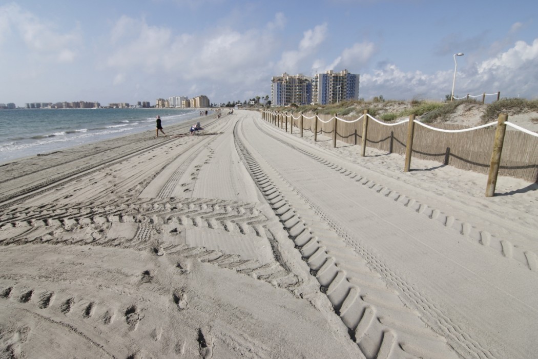 El Miteco termina la primera fase de restauración de las dunas en 6 áreas de La Manga