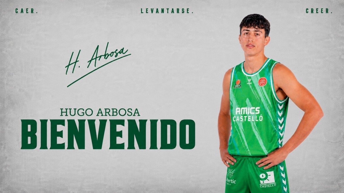 El Amics Castelló incorpora al vitoriano Hugo Arbosa, alero versátil y con proyección