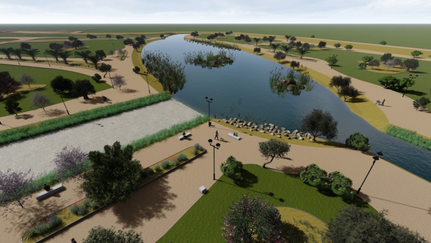 Los Alcázares completará su blindaje contras las lluvias torrenciales con un parque inundable que costará 18 millones