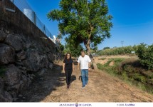 Un nou corredor verd uneix Gandia amb la mar a través del barranc de Beniopa