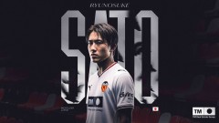 Oficial: Ryunosuke Sato ya es nuevo futbolista del Valencia CF
