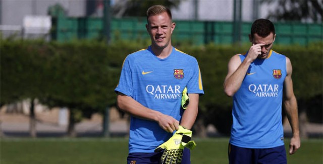 Ter Stegen se incorpora al grupo