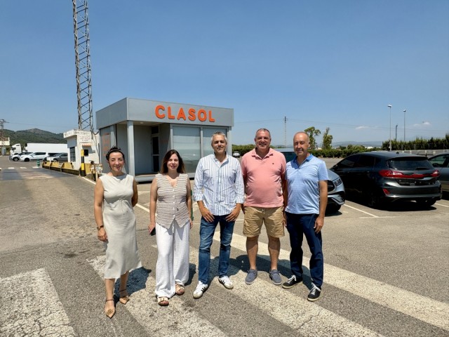 Betxí y el Grupo Clasol colaboran para habilitar un espacio donde ubicar la carpa provisional de fiestas