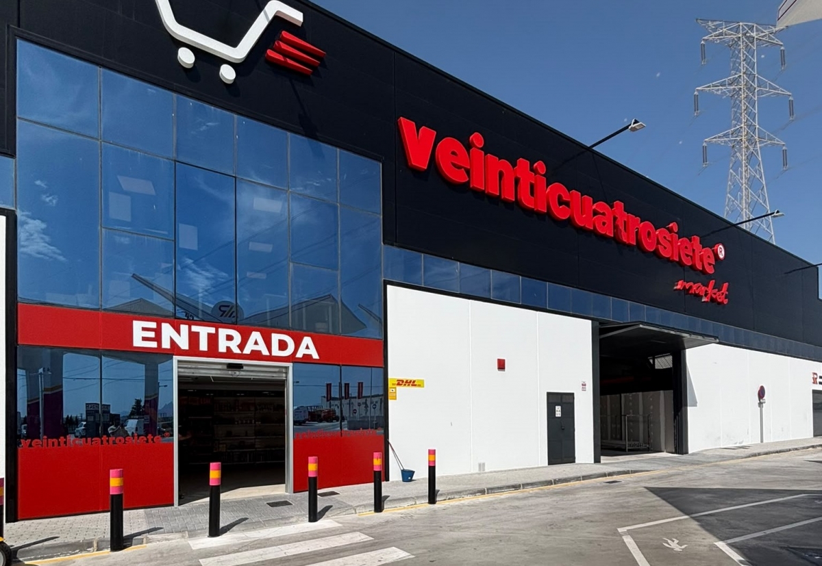 Nuevo supermercado de Veinticuatrosiete en Fortuna. - Foto: VEINTICUATROSIETE Nuevo supermercado de Veinticuatrosiete en Fortuna.