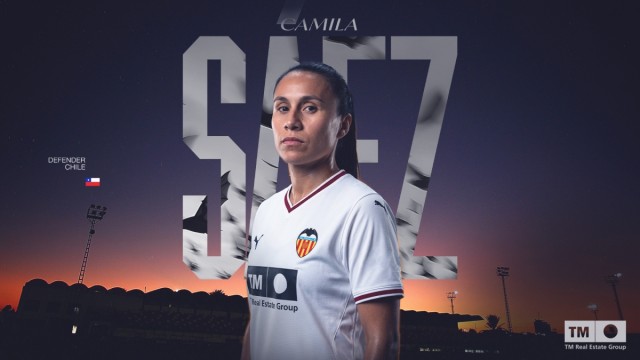 Camila Sáez se incorpora al Valencia CF femenino hasta 2028