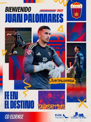 El guardameta Juan Palomares ficha por el CD Eldense