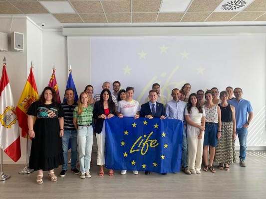 Lorquí lidera un proyecto europeo para embellecer las ciudades y protegerlas de olas de calor y lluvias 