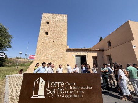 La Torre Sarrió abre una ventana a la historia de las Torres de la Huerta de Alicante