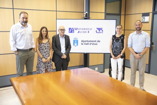 La UJI y la Vall d'Uixó renuevan el convenio para dar continuidad a la cátedra de Actividad Física y Oncología