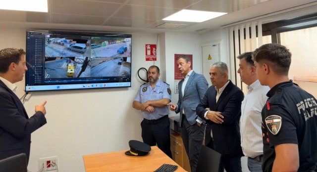 Blanca instala 12 cámaras de videovigilancia para reforzar la seguridad vecinal y disuadir el vandalismo
