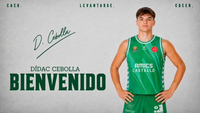 El Amics Castelló incorpora juventud y talento con el base Dídac Cebolla para la dirección del equipo
